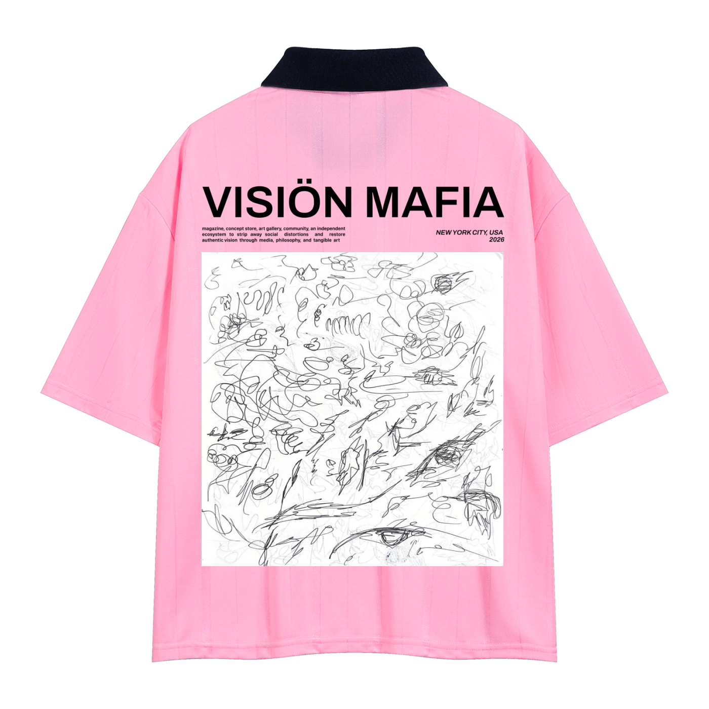 VISIÖN MAFIA — CONCEPT 02: 'VISION ABSTRACT' JERSEY SOCCER POLO