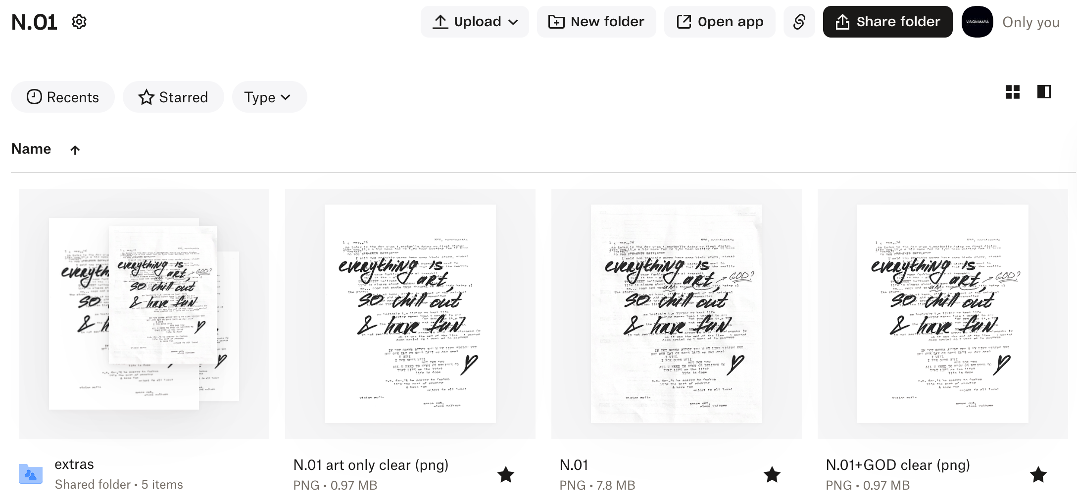 'N.01' DIY DIGITAL ART CREATED FULLY OFFLINE 