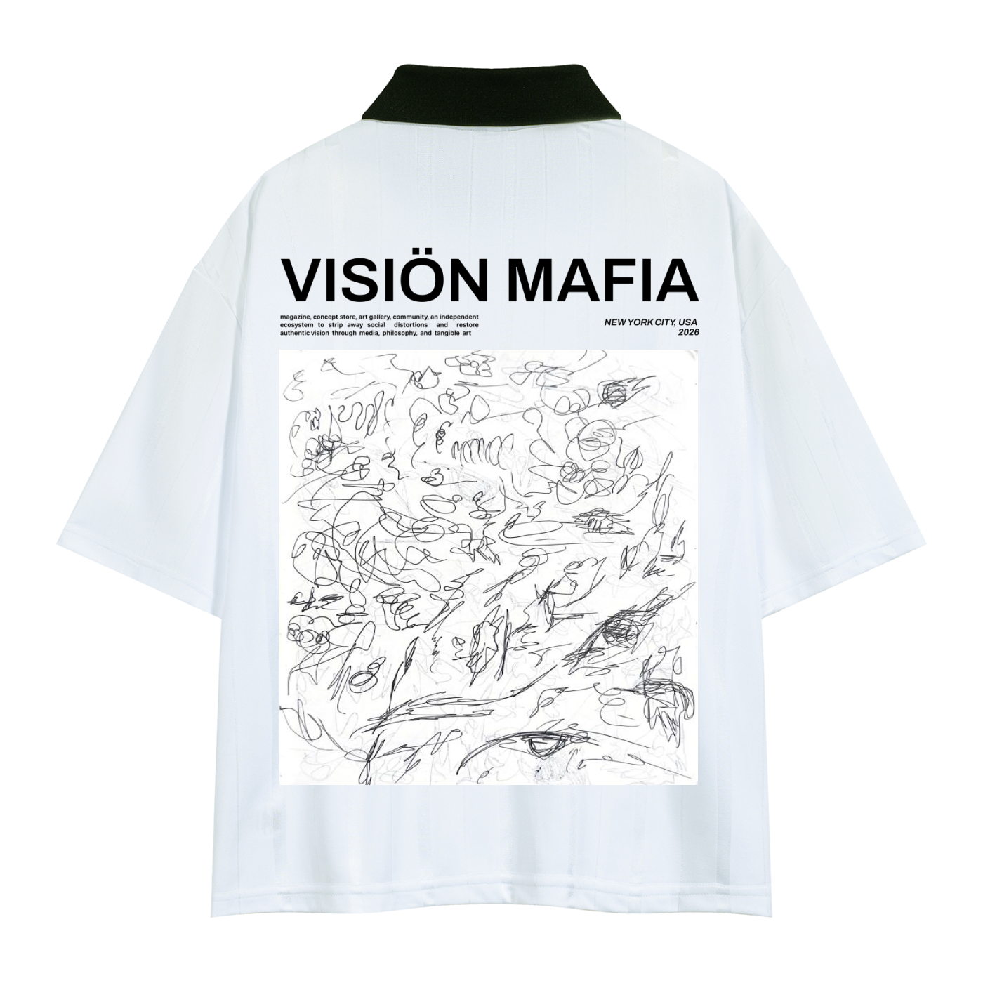 VISIÖN MAFIA — CONCEPT 02: 'VISION ABSTRACT' JERSEY SOCCER POLO